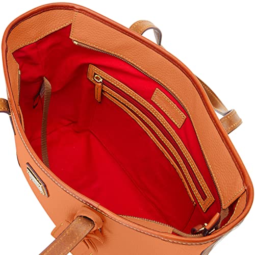 Dooney & Bourke Handbag, Pebble Grain Charleston Tote - Apricot3
