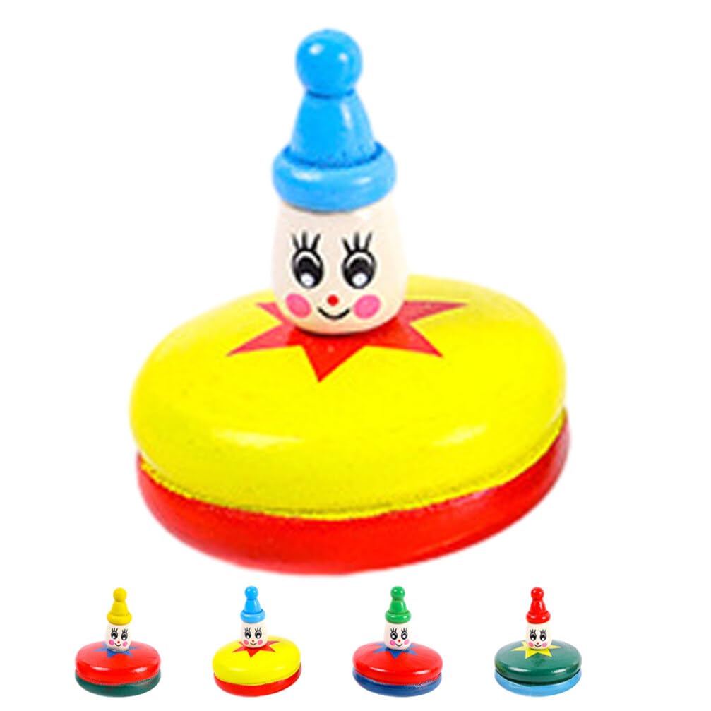 Abaodam Portable Gyroscope Toy Gyro for Kids Fun Gyro Toy Wooden Fidget for Teens