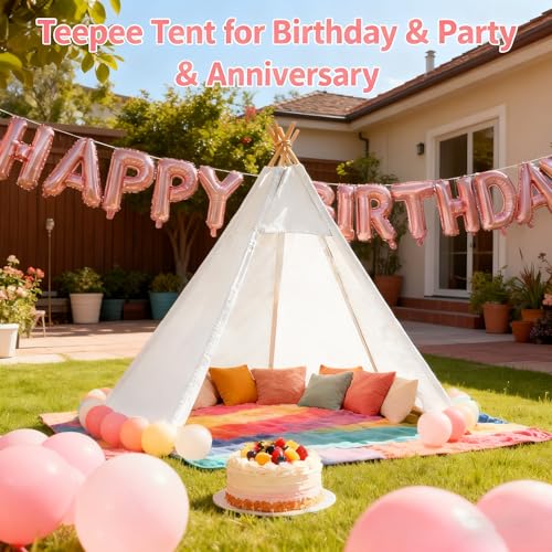 Betterhood 7' Large Teepee Tent