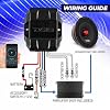 DS18 BTC-Five Universal Wireless Bluetooth 5.3 Audio Receiver, Long Range Up to 130 feet, Water Resistant, iOS and Android Compatible