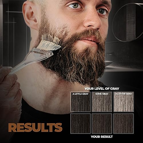 Image of Beardo Beard Color For Men - Natural Brown, 70ml | Long Lasting | No Ammonia | Easy to apply, No Stain Beard Hair Colour for men | Skin Friendly Hair dye