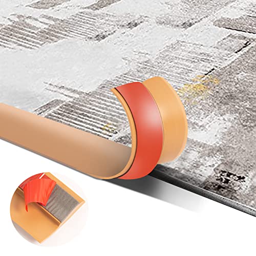 Floor Transition Strip Carpet & Flooring Flat Divider Edging Trim Strip Transition Threshold 6.65Ft Pvc Adhesive-Suitable For Threshold Transitions Height Less Than 5 Mm(2M Brown) #TOP1