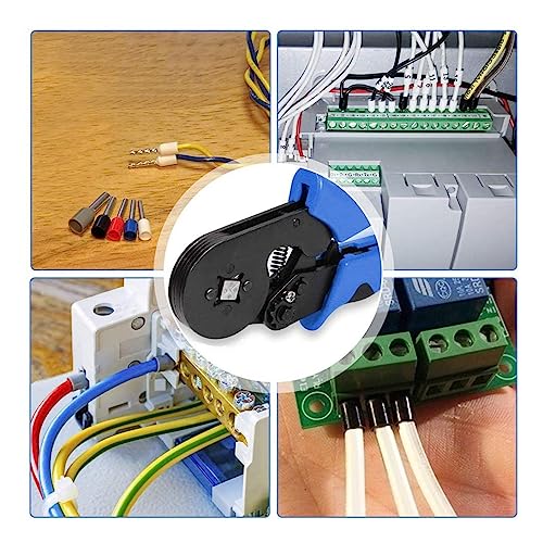 Alicate Crimpar Prensa Terminal Ilhos Tubolar De 0,25 Até 10mm² Vm