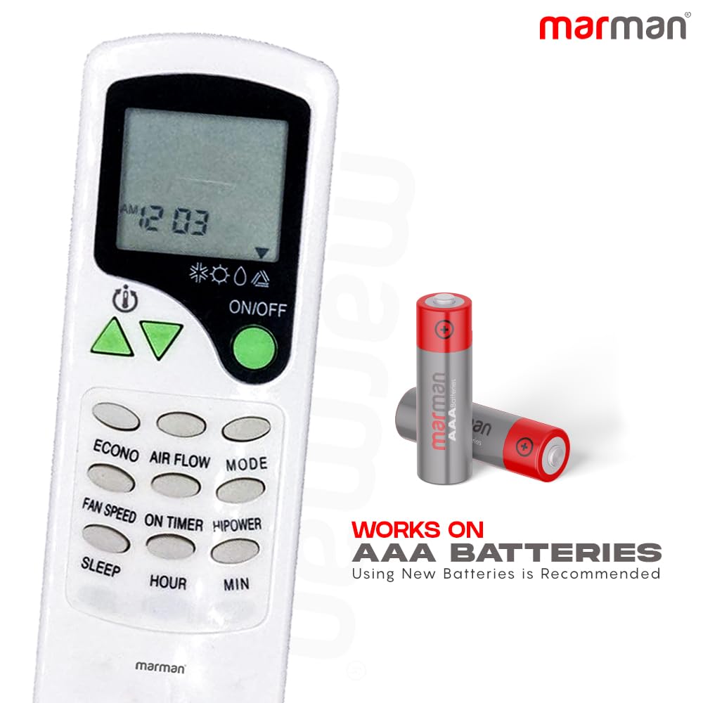 New Year Sale Marman® Compatible With Videocon Ac Remote Original Model 7