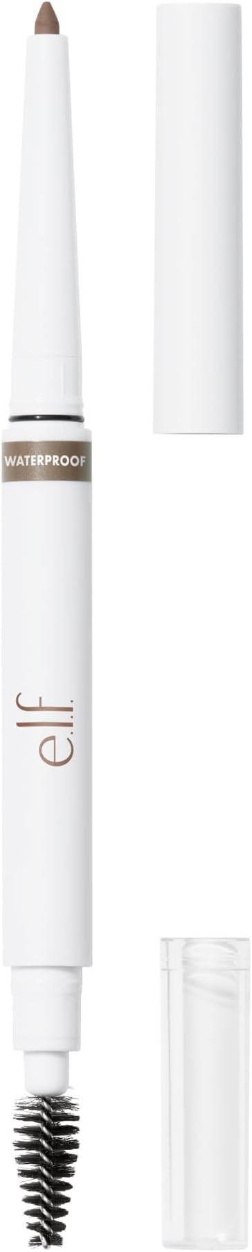Instant Lift Waterproof Eyebrow Pencil, Precision Tip with Dual-Ended with Spoolie, Smudge-Resistant Formula for Natural, Long-Lasting Brows, Blonde
