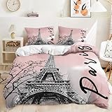 Multifonction : cette parure de lit imprimée Tour Eiffel est non seulement adaptée pour les chambres personnelles, mais également un bon choix pour les chambres d'amis, les chambres d'adolescents ou les espaces décorés avec des styles uniques. Son design accrocheur sera le point culminant de n'importe quelle pièce