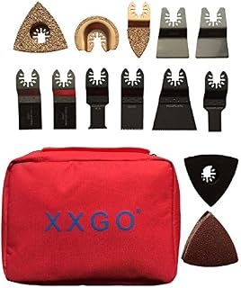XXGO 72 Pcs Oscillating Tool Blades Accessories Kits Compatible with Bosch, Chicago, Craftsman