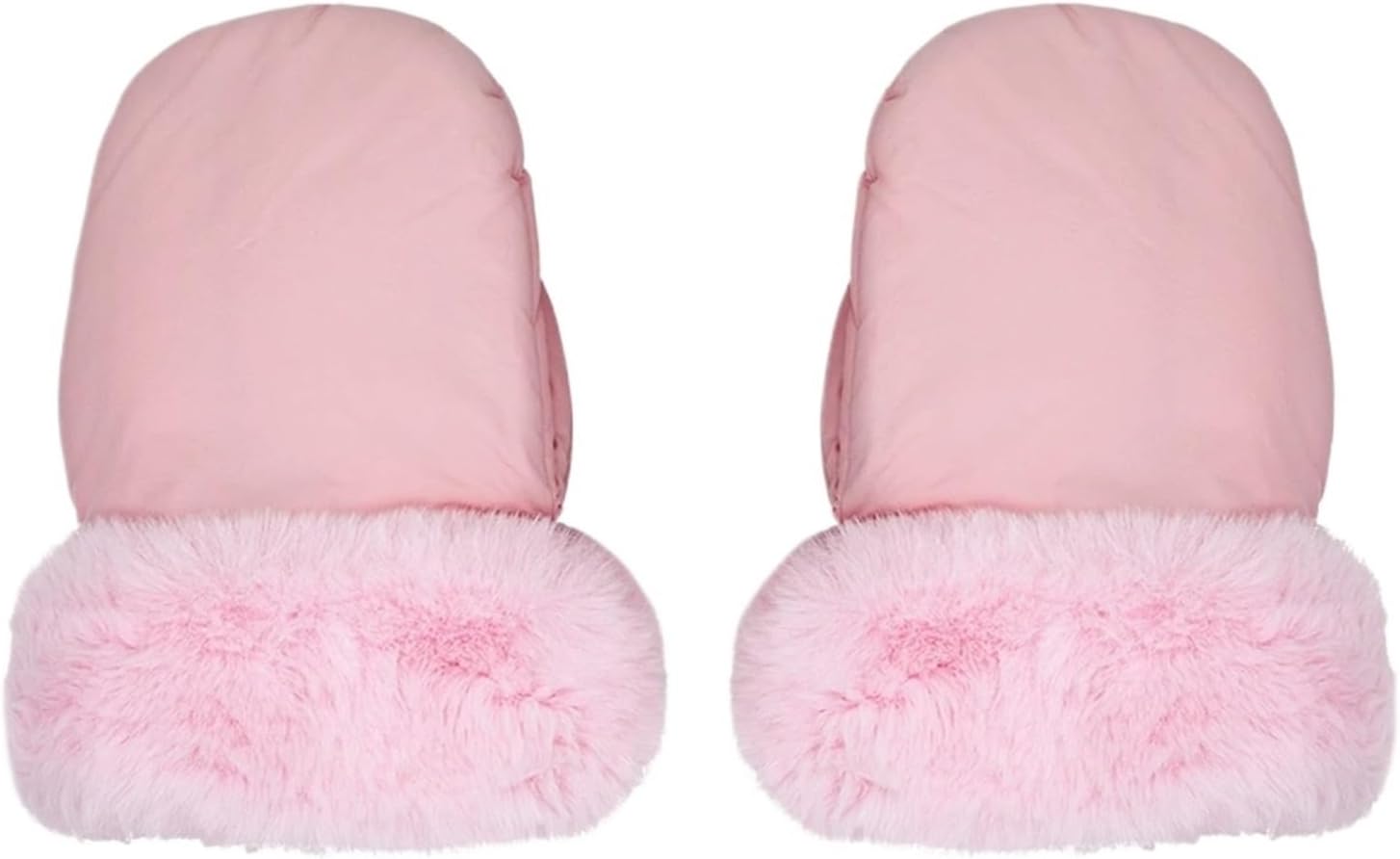 Durable Stroller Gloves Winter Warm Thickened Inner Wool Anti-Freezing Outdoor Travel Accessories