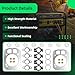 Cylinder Head Gasket Kit for Kohler 24-841-04-S,24-041-16,24-041-32,24-041-37-S,24-841-03-S,Fit for Kohler Engines CH25, CH26,CH730, CH740, CH742, CH750 CV25, CV26, CV724, CV730, CV732 (2-Pack)