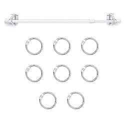 Adjustable Flip Calendar Holder Set 16-28 Inches Flip Calendar Chart Rod Date Cards Holder for Classroom Whiteboard Decor