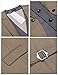 Coofandy Mens Formal Fashion Layered Vest Waistcoat Dress Vest,Brown,Small