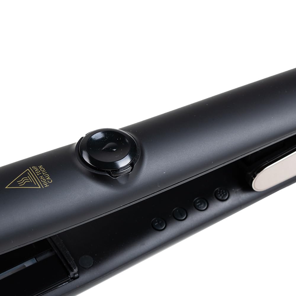 JADY LUXURY Prostownica do włosów Black Vapor profesjonalna prostownica parowa z podczerwienią i ceramicznymi płytkami turmalinowymi z regulacją do 230°C i automatycznym wyłączaniem