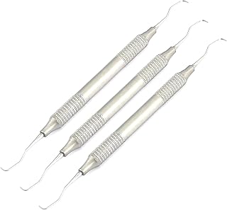 AA PRO 3Ã— Dental Gracey CURETTES 1/2 PERIODONTAL Hollow Handle Double Ended Instrument A+ Quality