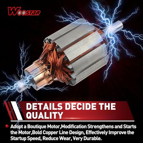 WOOSTAR Motor de Arranque Eléctrico de 9 Dientes Repuesto para Motor Fuera de Borda F40 40HP OEM 50-854636 854636T 859170T 884045T 888160T 893887T miniatura 4