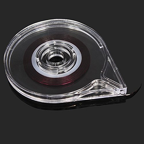 18 Colors Rolls Nail Striping Tape Line Sticker Tray Set