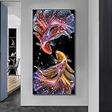 Arte moderna HD su stampe giclée : i nostri dipinti su tela senza cornice mantengono un bordo bianco di 2-3 cm attorno ai bordi. Puoi scegliere la tua cornice preferita per realizzare bellissimi dipinti con cornice in legno. Se hai bisogno di altre dimensioni, contattaci