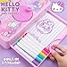 Hello Kitty and Friends Color Motion Animation Tablet - Turn Drawings Into Kitty With 20 Design Inserts, Coloring Markers, Drawing Pad, Sanrio Stuff, Sketch Pad, 8