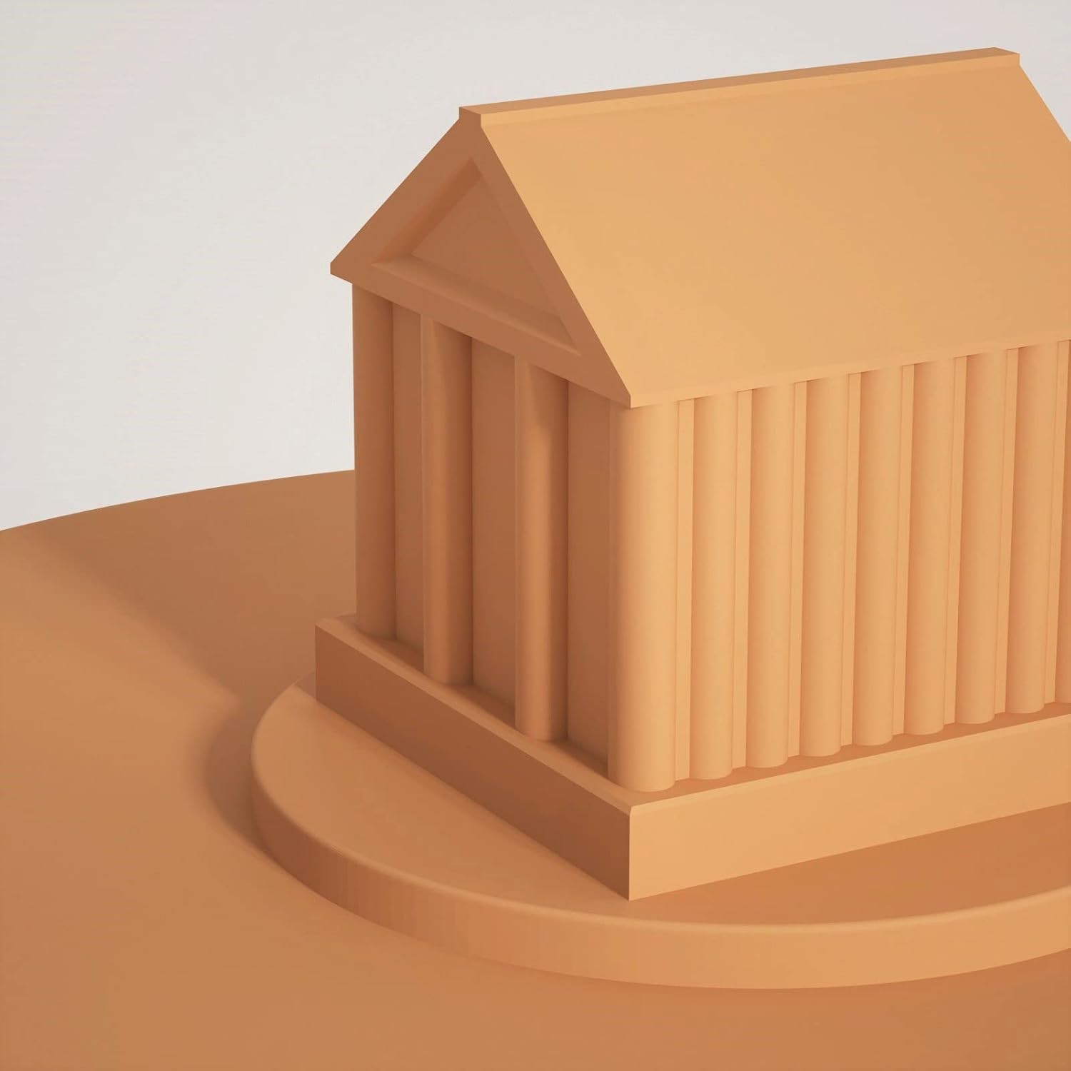 Architectural Candle Jar Silicone Mold with Lids Concrete Pantheon Candle Container Making Mould DIY Storage Box Home Decors (SH0867-1+SH0867-2)