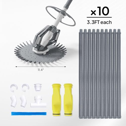 image for VINGLI Pool Vacuum Cleaner Automatic Sweeper Swimming Pool Creepy Craw