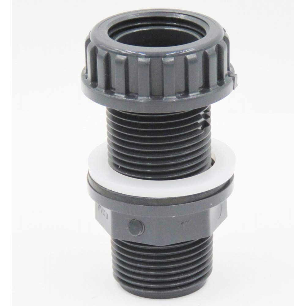 Centrocom Raccord PVC Pression Traversée de Paroi 1" 1/2"
