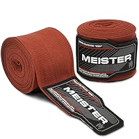 Meister Bandes De Mains En Gaze Élastique Style Mexicain - Lot De 10 Pour Boxe, MMA & Muay Thai - Protection Douce Et Réutilisable