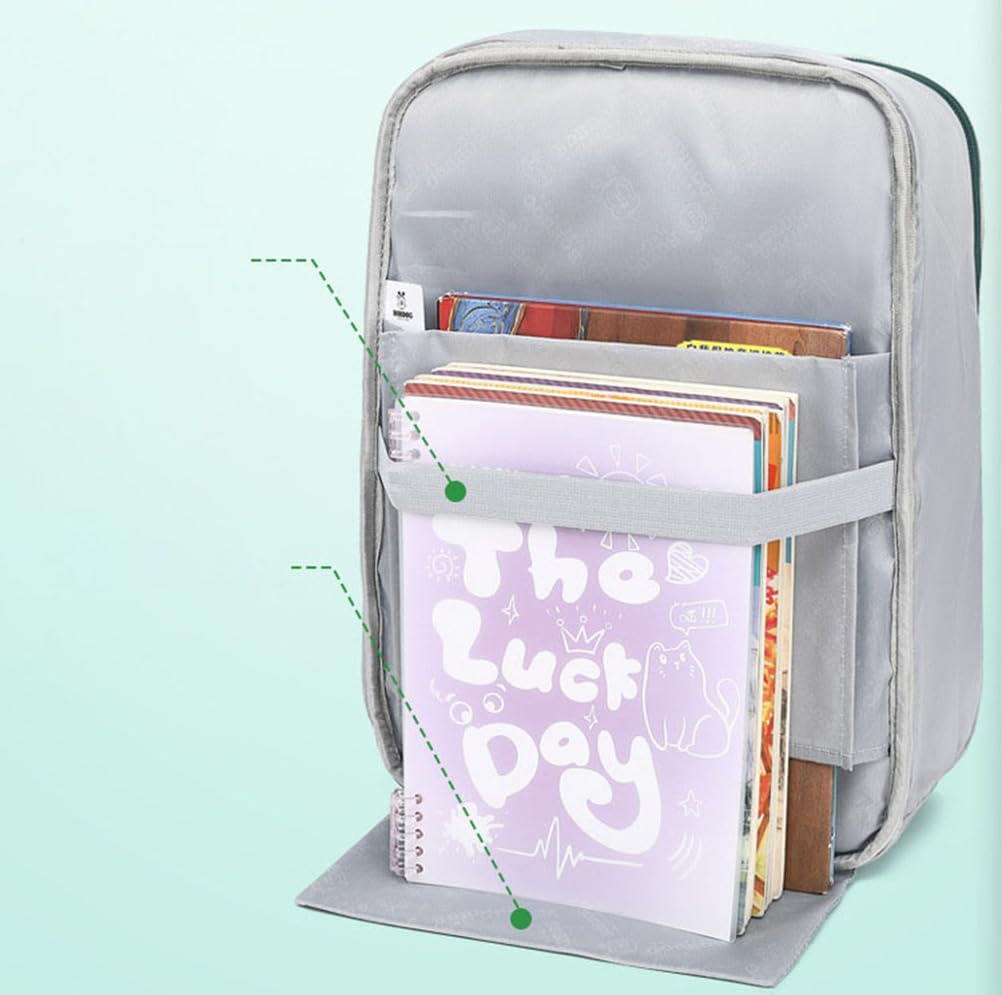 Toreba Do Książek Dla Studentów | Toreba Do Książek O Dużej Pojemności | Toreba Na Ramiona Dla Studentów | Toreba Do Książek Dla Dzieci Wodoodporna (LFA087),Purple