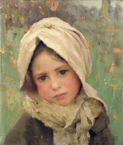 Affiches impression sur toile : l'émotion de l'enfance par George Clausen chez vous