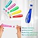 Blulu 30 Pcs Inspirational Keychains Bulk Silicone Motivational Keychains Employee Appreciation Gifts for Teacher Staff(Bright Colors)
