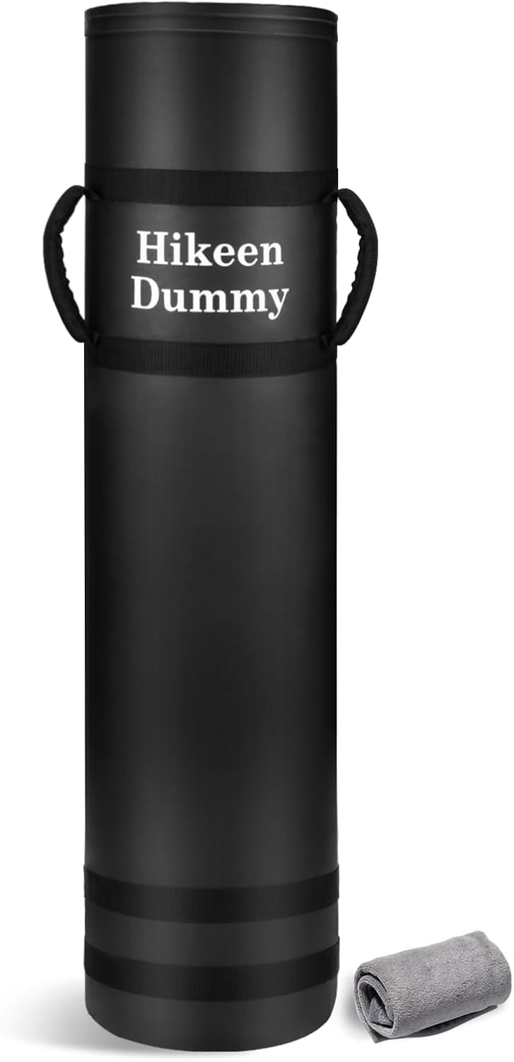 BOOSTEADY Heavy Duty Football Tackle Dummy - Lightweight Tackling Dummy for Youth Football Withstand Years of Blocking, Tackling, Defensive Practice Drills - 12"x48" Kick Training Dummy with Handles