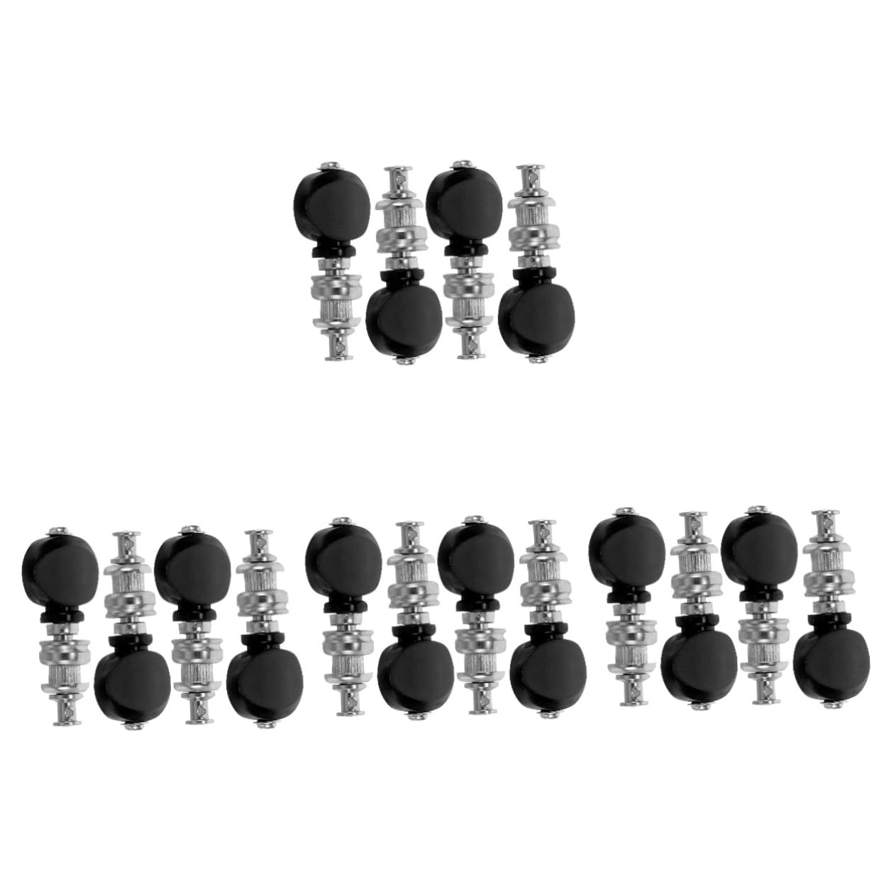 BESTonZON 16pezzi Piroli Per Ukulele Facile e Preciso Per Strumenti Musicali Accessori Per Ukulele Soprano e Principianti