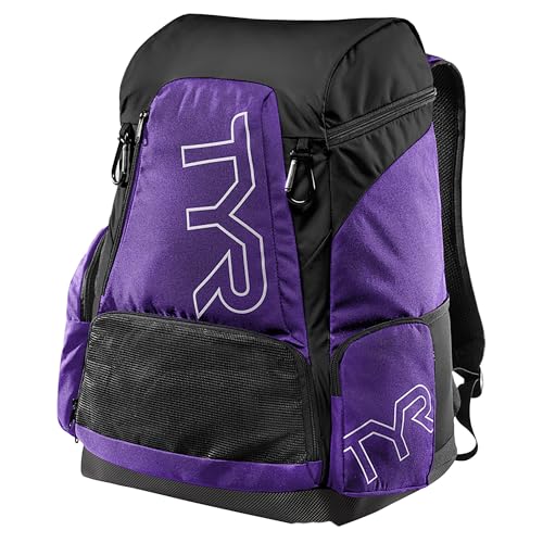 Image of Alliance Backpack TYR Wet /Dry Athletic Gym and Pool Bag for Men and Women - Separate Wet /Dry Compartments, 45L Capacity, Ergonomic, Water-Resistant - Available in Team Colors