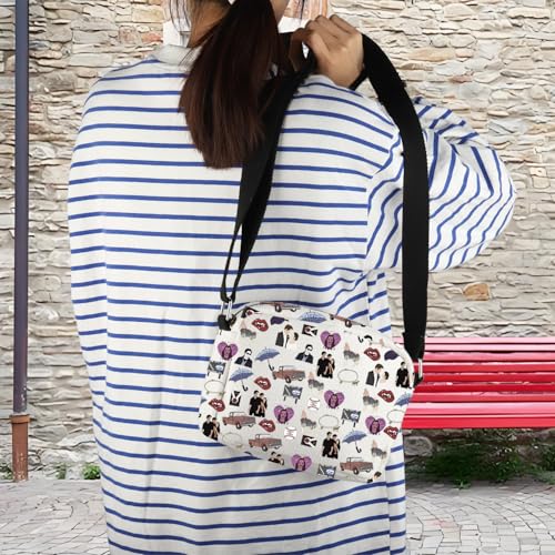 Image of Movie Inspired Crossbody Bag How You Likin' Da Rain Inspire Merch Movie Character Fan Shoulder Bag