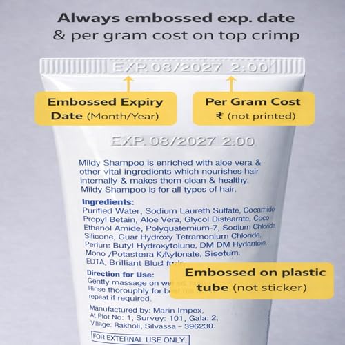 Mildy Everyday Shampoo 100ml - Image 5
