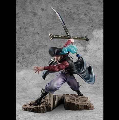 暖色系 ワンピース ジュラキュール ミホーク フィギュア 塗装済み完成