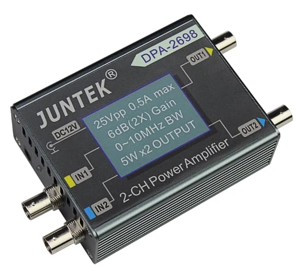 DPA-2698 Large Power Dual Channel DDS Function Signal Generator Power Amplifier Signal Source Power Discharge