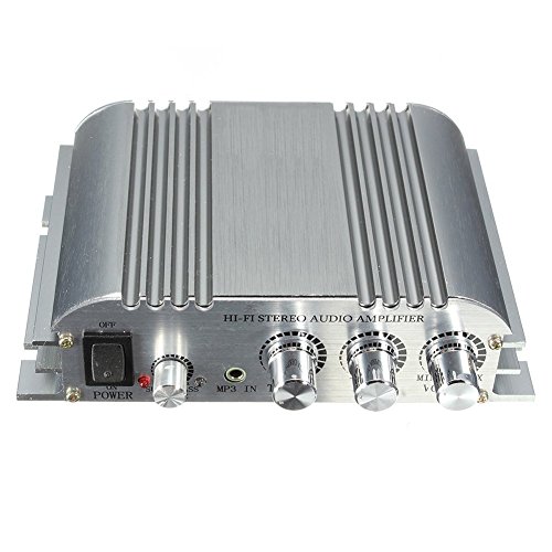 Yeshi 12  18 V 2 A 200 W HIFI CD MP3 Radio estéreo de coche de Audio para altavoz amplificador Booster