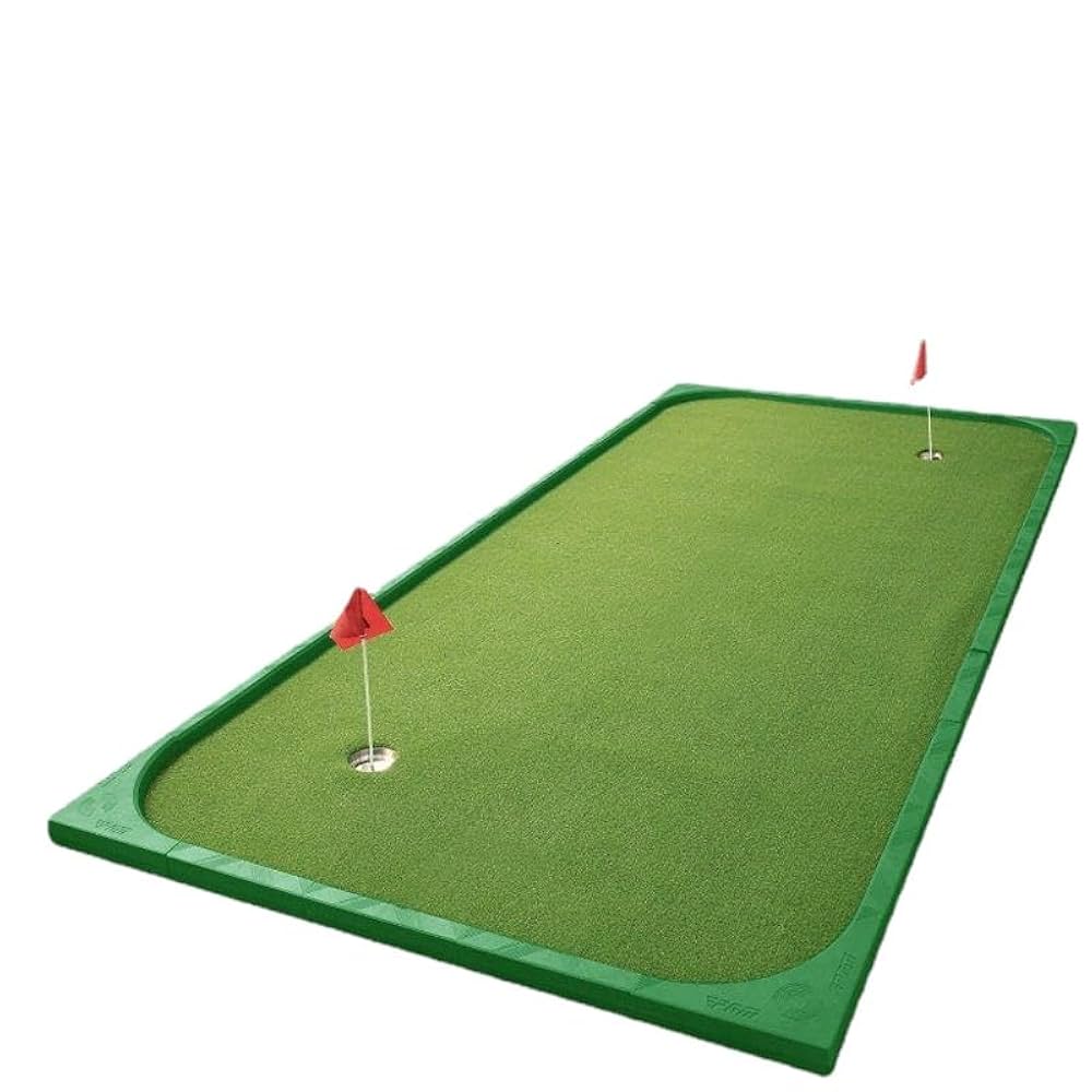 BACK2BASICSGOLF パター練習マット 色: グリーン Amazon | BACK2BASICSGOLF パターマット パター練習マット