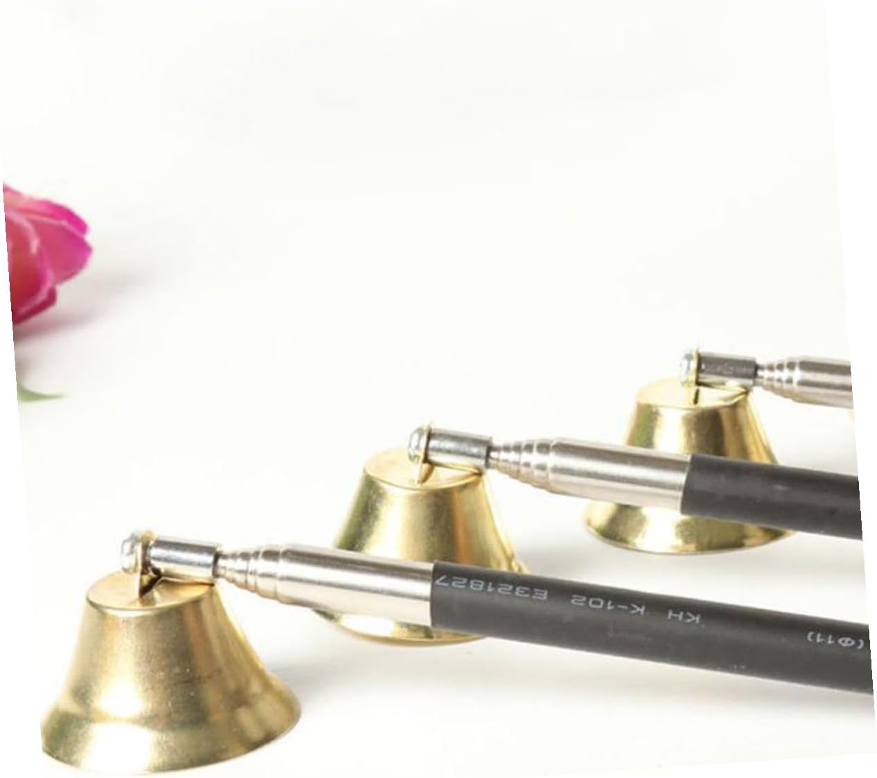 Amosfun Candle Flame Snuffer with Long Flexible Handle - Fire Extinguisher for Candle Accessories Safely Extinguishing Flame at Home