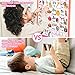 Interactive Alphabet Wall Chart, Talking ABC, 123s, Music Poster, Kids Learning Toys for Toddlers 1-3, Electronic Educational Toddler Toy, Educational Gift for Age 1 2 3 4 5 Year Old Girls Boys - Pink