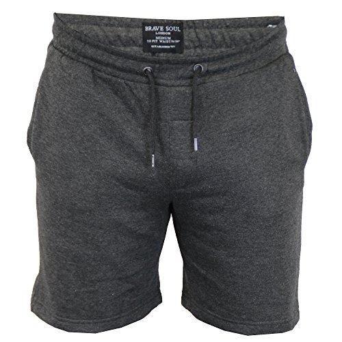 Brave Soul Men's Shorts 69TARLEYL Charcoal Small