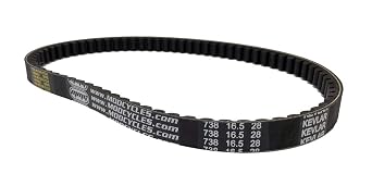MMG V-Belt CVT Drive Belt Kevlar 738-16.5-28 for Yamaha Zuma 50