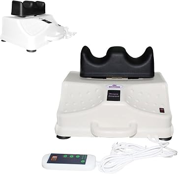 Swing Foot Massager, Portable Electric Aerobic Exerciser, Gear Speed Adjustable, Relax Foot Pain Relief,Fitness Blood Chi Machine with Controller