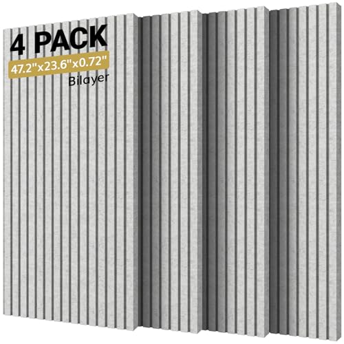 TONOR Acoustic Wall Panels 4 Pack Grey
