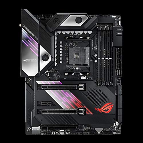 Image of ASUS ROG CROSSHAIR VIII FORMULA - AMD AM4 X570 ATX Motherboard (Ryzen 5000, 16 PSU, PCIe 4.0, M.2, DDR4, OptiMem III, Wi-Fi 6, 2.5Gb Ethernet, Intel LAN, USB 3.2, Aura Sync RGB)