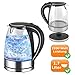 Produktbild XL Glaswasserkocher, Express Wasserkocher, 1,7Liter Fassungsvermögen, starke 2200 Watt