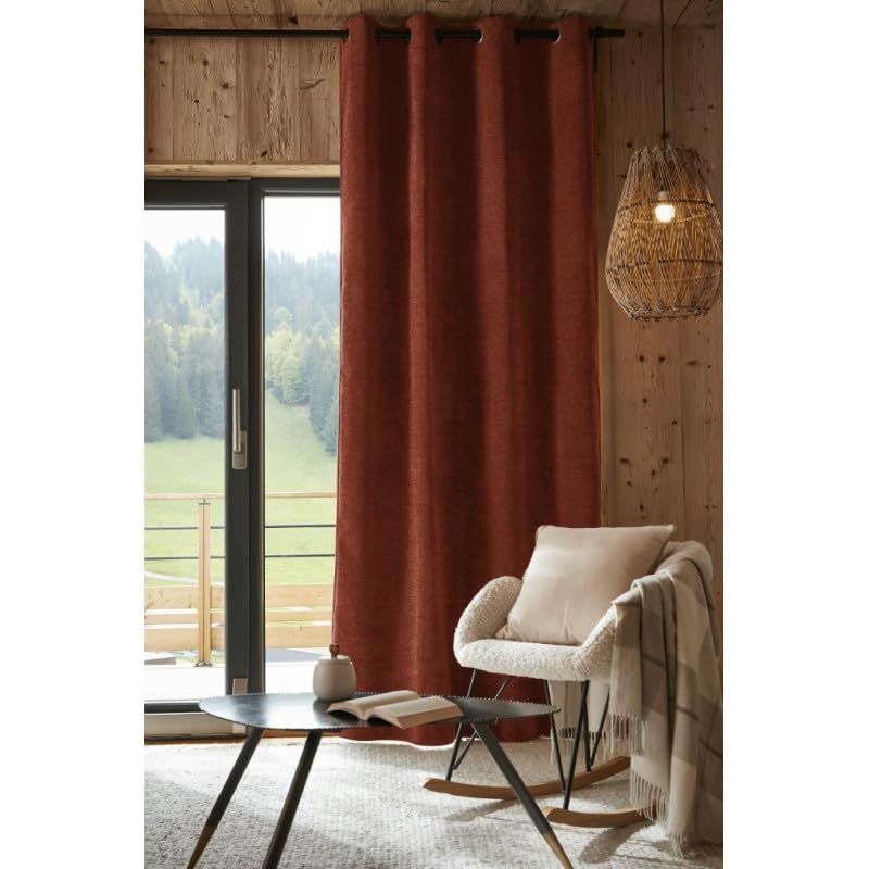 Rideau occultant phonique et thermique double polaire 140x240 opaque
