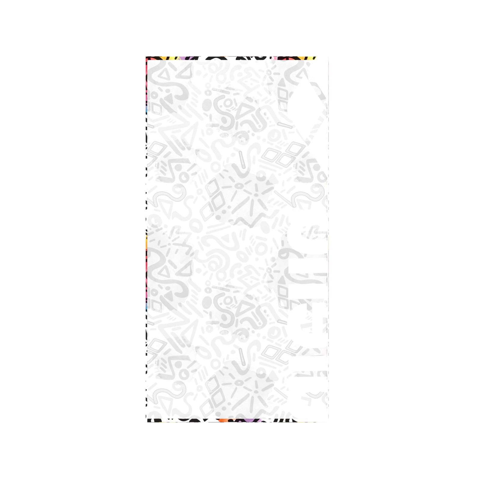 ARENA GRAFFITI TOWEL, COLOR 150-GRAFFITI, SIZE TU 150 - GRAFFITI One Size