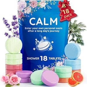 18-Pack Shower Steamers Aromatherapy, Shower Bath Bombs with Individually Wrapped, Variety Shower Tablets, Mothers Day Presents for Mom, Birthday Presents for Women, White Elephant