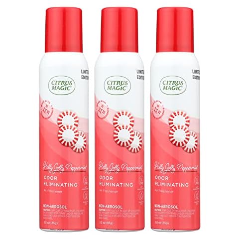 Citrus Magic Holiday Odor Eliminating Air Freshener Spray Cover