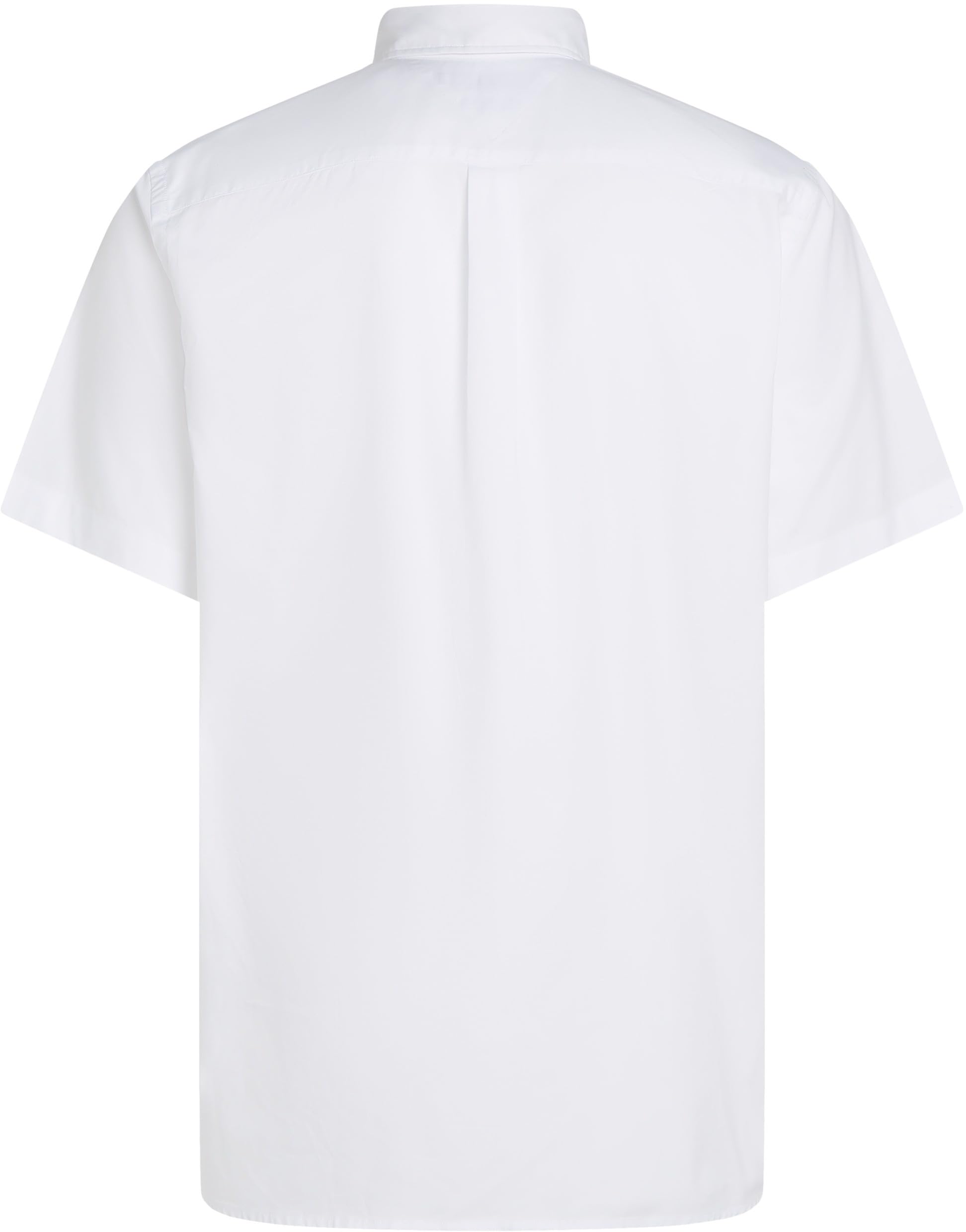 Tommy Hilfiger Herren Hemd Flex Poplin Kurzarm